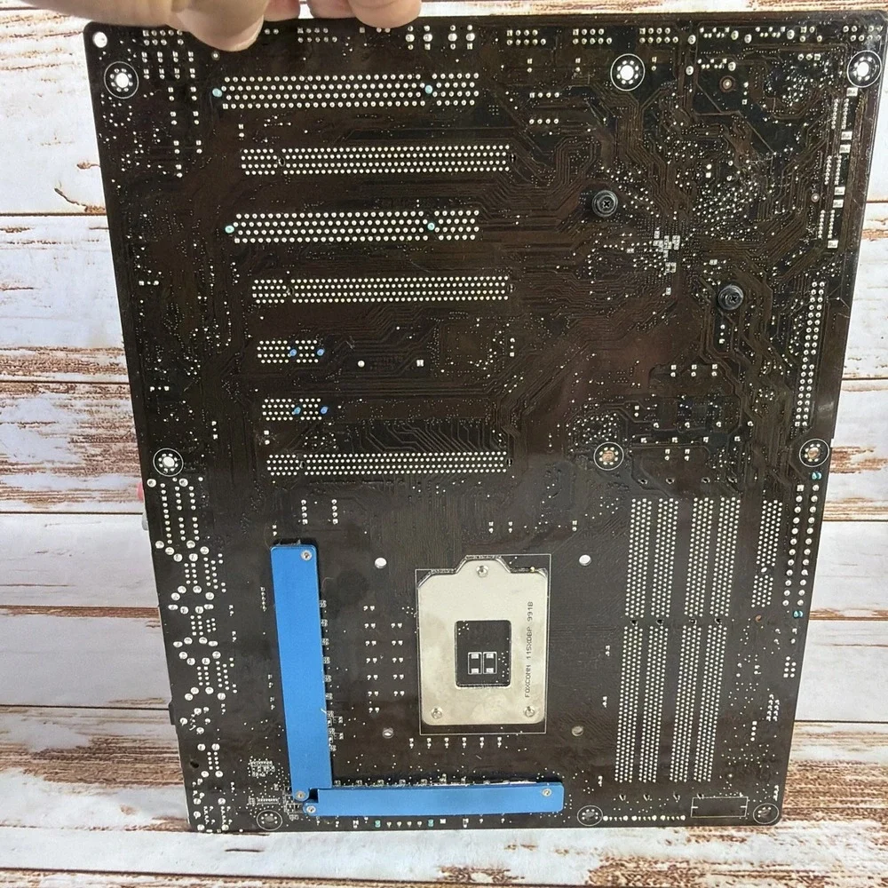 ASUS P7P55D Deluxe LGA1156 Motherboard For Parts/Repair Bent CPU Pins